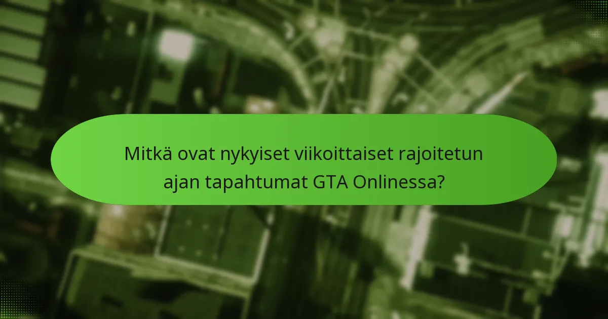Mitkä ovat viikoittaisiin tapahtumiin osallistumisen hyödyt?