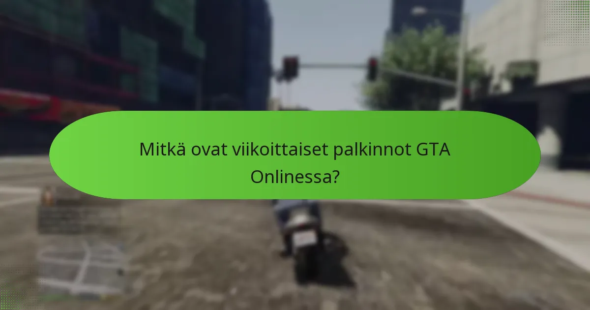 Kuinka nykyiset viikoittaiset palkinnot vertautuvat aiempiin viikkoihin?