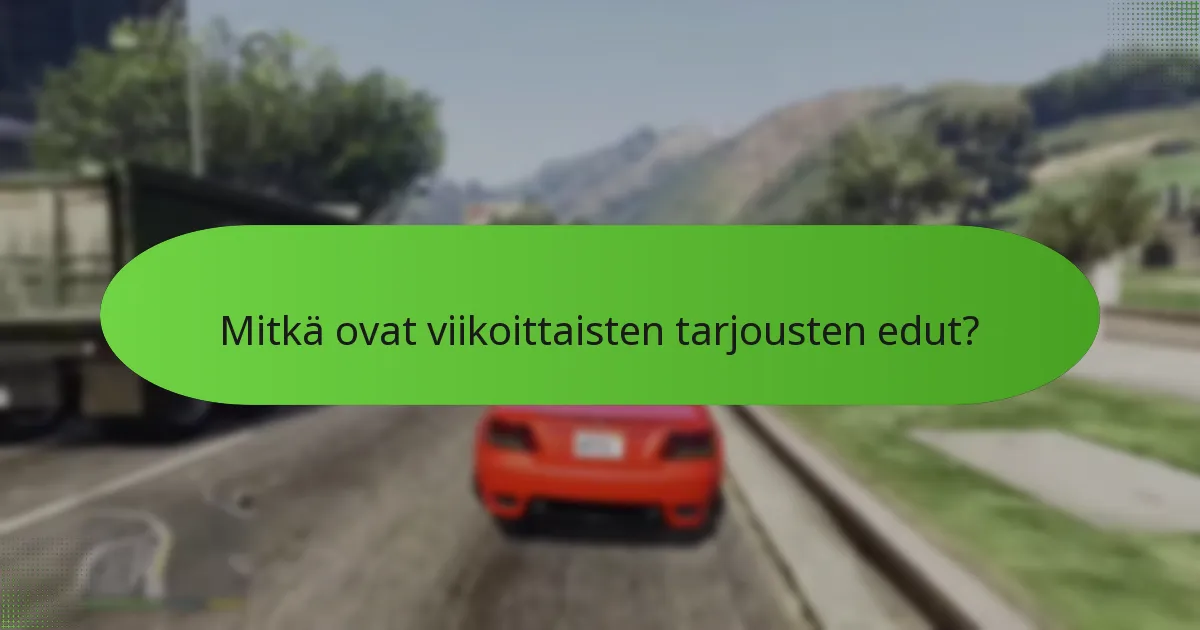 Mitkä ovat yleiset sudenkuopat viikoittaisissa tarjouksissa?